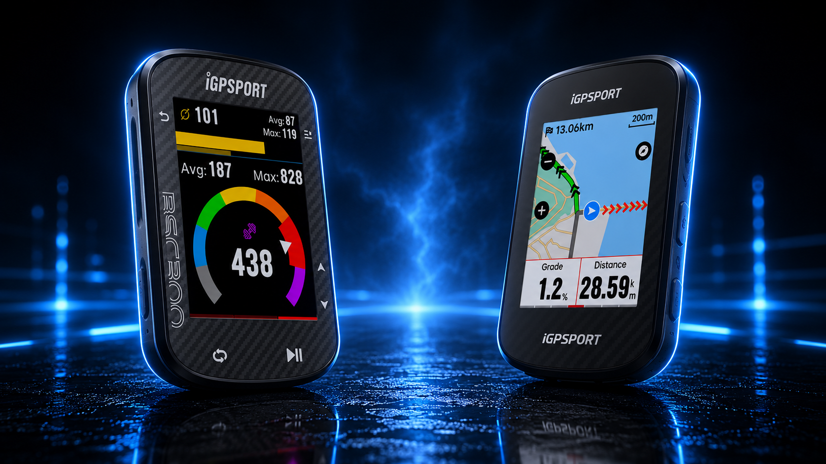 iGPSPORT BSC300 y BSC300T con navegación