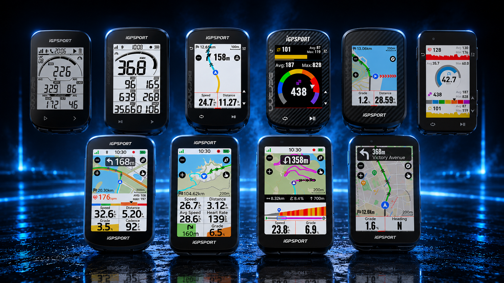 Qué ciclocomputador iGPSPORT comprar: comparativa de toda la gama