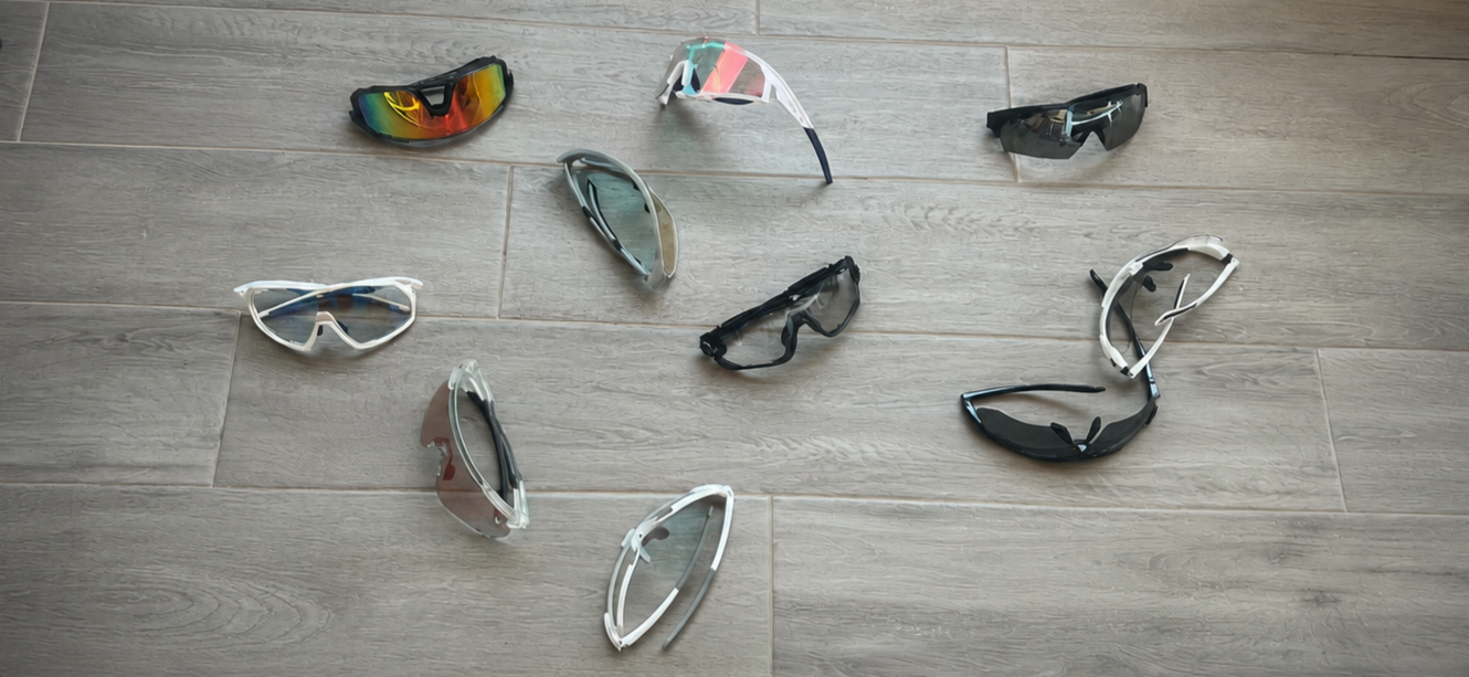 Selección de gafas de ciclismo probadas y recomendadas
