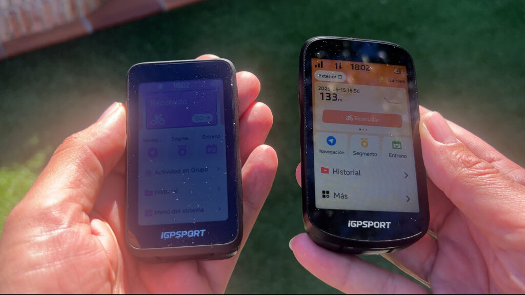 Comparativas de ciclismo: iGPSPORT BiNavi Air vs BSC500