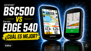 Miniatura del vídeo comparativo entre iGPSPORT BSC500 y Garmin Edge 540