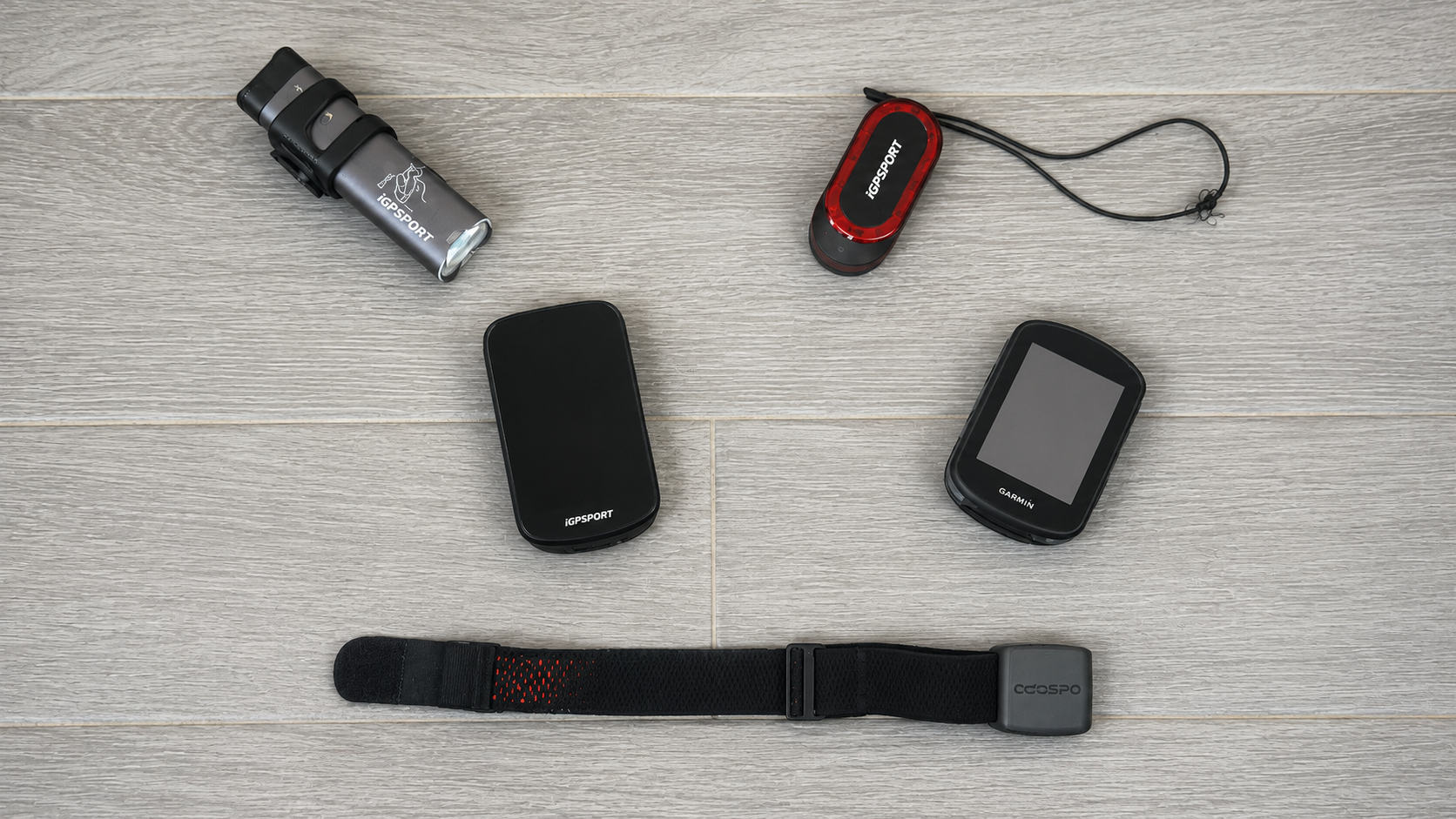 Sensores compatibles con el iGPSPORT BSC500 y el Garmin Edge 540
