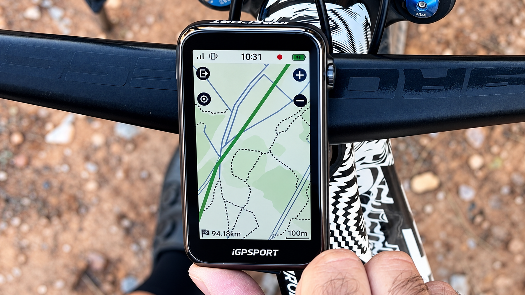 Mapas y cartografía del iGPSPORT BiNavi Ultra